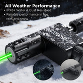 X-04 Green Laser Boresighter – Enhanced Visibility for Outdoor Precision in all weather performance.