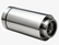 12 Gauge Dry fire Laser Boresighter combo rear view showing battery compartment
