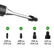 Aeroshot X03 Boresighter's Replacement Adapters (Set of 4) — Calibers .22–.50