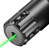 X-04 Green Laser Boresighter – Enhanced Visibility for Outdoor Precision close-up showing the green laser.
